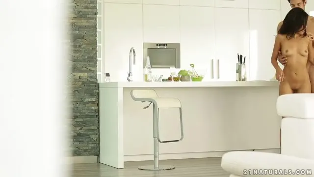 Layla Sin Romantic Sex In The Kitchen