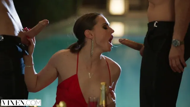 Two Guys Fucked Tori Black After a Great Evening