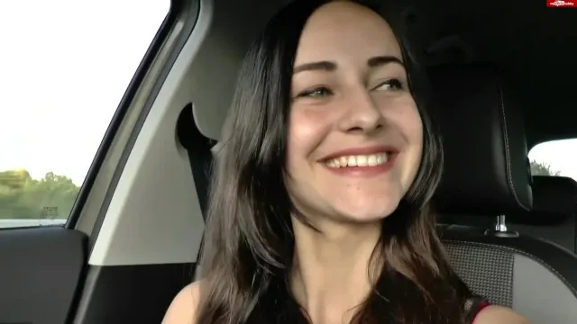 German Slut Picked Up On The Street And Fucked In A Car