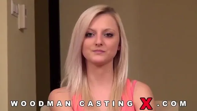 Pierre Woodman Fucks Blonde in the Ass at Porn Casting