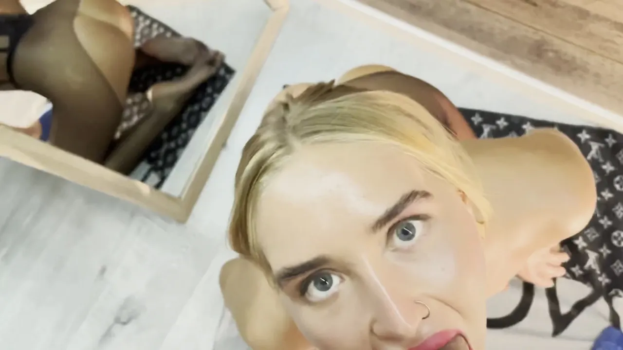 She Sucked Cock Like In The Matrix And He Came On Her Face
