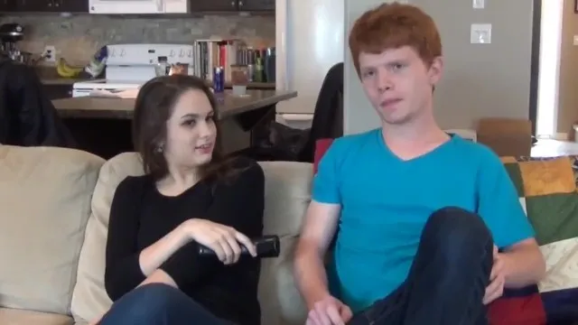 Busty Girl Fucks Her Step-Sister's Guy